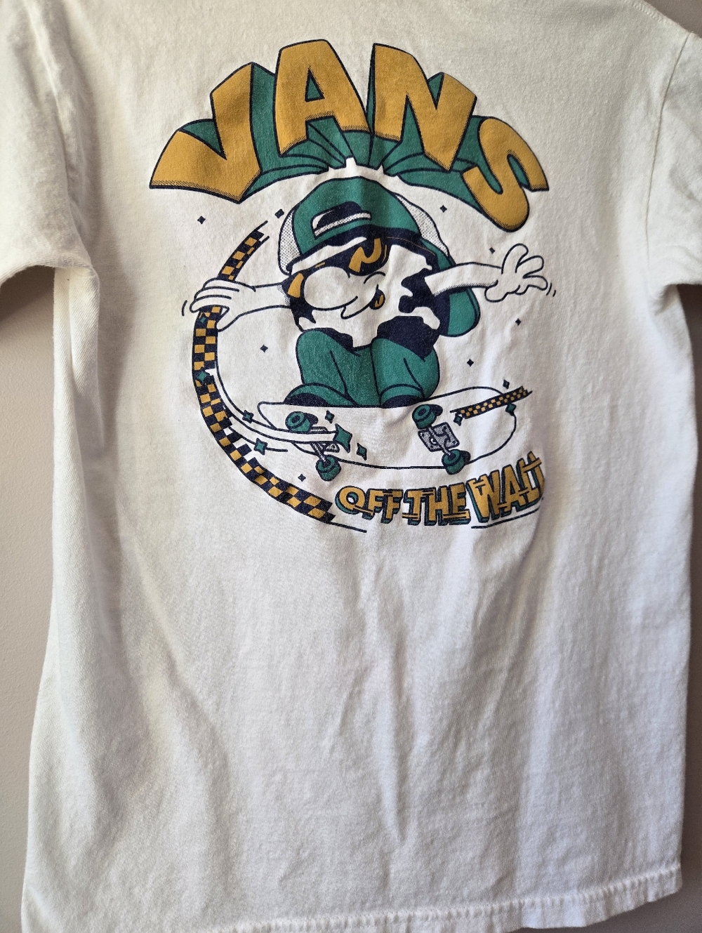 Vans Off The Wall Graphic Astronaut Skater T-Shirt - Men's Small - Picture 4 of 7